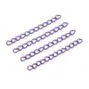 Cadena de Extensión de Cola de Cadena de Hierro Pintada Colorida de 5 cm Accesorios de Joyería DIY Colgante para Collar Llavero Bolso