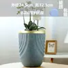 Promoção de Vasos de Flores Cerâmicos Tamanho Extra Grande para Uso Doméstico com Prato, Design Único para Uso Doméstico, Adequado para Cultivar Orquídeas Phalaenopsis e Suculentas