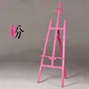 Soporte de Exhibición para Pósteres de Bienvenida Comercial para Cafeterías, Color Madera Natural, Soporte de Pizarra, Soporte de Exhibición Publicitaria Promocional para Restaurantes con Tablero KT
