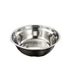 Bacia e tigela para sopa de aço inoxidável espessado 304, bacia multiuso para cozinha doméstica, uso comercial, hotel, escola, refeitório, tigela de comida para estudantes