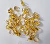 Accesorios de Joyería DIY Hebilla de Semilla de Melón Metálica Hebilla para Colgante de Collar Hebilla de Joyería Hebilla de Apertura Hebilla de Hierro Colgante