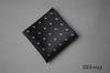 Terno Lenço de Bolso Caju Terno Masculino Lenço de Peito Lenço Quadrado Lenço de Mão Lenço de Seda Bolso de Terno Decorativo Preto