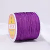 No. 72 Hilos de Seda Accesorios para Joyería DIY Productos Semiacabados Pulseras Tejidas a Mano Cordones para Collares Línea Especial para Nudos Chinos