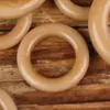Efecto Anillo Hueco Botones de Fruta Natural Dulces de Colores Pantalones de Traje Casual Chaqueta Abrigo Botones