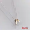 Oferta Especial Collares y Aretes para Mujer, Estilos Económicos, Collares para Mujer con Microincrustaciones de Circonia, Joyería, Suministro para Vendedores Ambulantes, Colgantes, Incrustaciones de Diamantes Brillantes