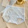 Calzoncillos tipo bóxer de seda de leche y seda helada dulces y lindos para niña, Panties de seda para mujer, antibacterianos, entrepierna extendida, sin costuras, ultradelgados