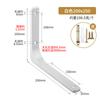 Soporte curvo de acero inoxidable para cocina sala de estar mampara de pared soporte de almacenamiento soporte de soporte de carga venta al por mayor de fábrica