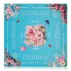 Amazon temu Toalha de Mesa Especial para Mahjong Redução de Ruído à Prova de Som Fácil de Limpar Tapete de Mesa Quadrado Placa de Diatomito Tapete para Jogos de Tabuleiro