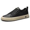2023 outono novos tênis masculinos moda versátil juventude renda-up low-top sapatos casuais distribuição sapatos brancos privados