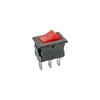Interruptor basculante KCD11 10*15mm interruptor de encendido mini 2/3 pines 2 posiciones 3 posiciones interruptor circular para lámpara de escritorio/juguete