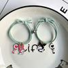 Amor Magnético Dibujos Animados Mejor Amigo Pareja Kulomi Cuerda de Mano Pulsera Pequeña de Goma Linda de Celebridad de Internet para Novio