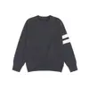 Suéter de Punto Casual Holgado para Hombre, Color Block de Marca de Moda Estilo Americano, Cuello Redondo, Novedad Primavera 2026
