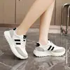 [Personalizado] Zapatos Blancos Hy6161 para Mujer, Zapatos de Moda para Verano y Otoño, Zapatos Transpirables para Mujer, Zapatos Versátiles para Estudiantes, Deportivos Casuales