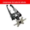 Alicate de válvula de compressor de mola de válvula alicate de válvula livre alicate de mola de válvula ferramenta de remoção de pressão removedor de vedação de óleo