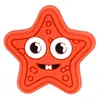 Venda Quente Desenho Animado Estrela Pvc Plano Decorativo Macio Aplique Acessórios de Cabelo Capa de Celular Estrela de Cinco Pontas DIY Acessórios de Joia