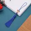 Danza del león, tendencia nacional, borla estilo Suzhou, poliéster con cuentas, estilo chino antiguo, marcapáginas Hanfu, bolsita, accesorios DIY para bolsos y cajas, venta directa