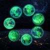 20 cm Terra Luminosa Sete Continentes Adesivos de Parede Quarto Sala de Estar Adesivos Luminosos Decoração de Quarto de Crianças Adesivos Fluorescentes