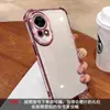 Funda para teléfono Honor 400Pro con airbag en las cuatro esquinas Magic8 Electrochapado 400 Transparente 60X Anticaída X9B Funda Suave