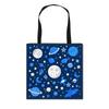 Bolsa de Compras para Niños Nuevo Planeta Espacial Creativa Moda Tendencia Cool Gran Capacidad Portátil Tote Caliente para Estudiantes de Primaria