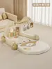 Piano de Pedal para Bebê Transfronteiriço, Barra de Atividades Fitness, Brinquedo Educacional de Aprendizagem Precoce, Andador para Bebês 2 em 1 para Bebês de 0 a 1 Ano