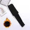 Leggings para mujer para otoño e invierno 2026, nuevo modelo talla grande para mujeres de talla grande, adecuados para usar como prenda exterior, forrados de felpa, pantalones de algodón engrosados, ajustados elásticos para otoño