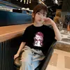Camiseta Estampada de Manga Corta para Niñas, Estilo Nuevo Verano 2026, Camiseta Holgada de Media Manga para Niños Pequeños y Medianos, Camiseta para Bebé