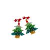 Série de Natal Brincos de Floco de Neve Prata Doce Ins Atmosfera Joker Brincos de Sentido Avançado Brincos de Nicho Atacado
