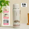 Taza Termo Personalizada de Acero Inoxidable 316 con Gran Capacidad y Alto Atractivo Estético, Portátil para Uso al Aire Libre, Adecuada para Estudiantes Hombres y Mujeres, con Tapa de Rebote y Correa para Transportar