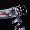 Suministro Transfronterizo Manguera Transparente de PVC con Alambre de Acero Resistente a la Presión y Antidesgaste Tubo Espiral de Alambre de Acero Bombeo de Aceite Tubo de Alambre de Acero Plástico