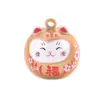 Oferta especial gato da sorte dos sonhos sino de som de água pingente pequeno pingente pequeno japonês sete cores guarda imperial aberto fechado sino piano de água