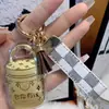 Bolsa Balde de Ouro Puro 999, Você é Rico, Chaveiro de Carro, Pingente de Bolsa para Presbiopia, Presente de Dia dos Namorados Chinês para Namorada