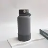 Tetera Espacial Transfronteriza Tetera Deportiva Taza de Vacío de Acero Inoxidable 304 Tetera de Viaje de Boca Grande Estilo Americano para Montañismo al Aire Libre