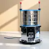 Tamiz vibratorio, máquina tamizadora estándar, tamiz de prueba de laboratorio multicapa, tamiz de inspección vibratorio, análisis de tamaño de partícula, pequeño instrumento de cribado eléctrico