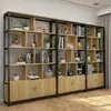 Estantería de Acero y Madera de Alta Calidad Estante de Almacenamiento Estante Bogu Estante de Exhibición Adornos Estantería para el Hogar Estante Decorativo Multifuncional Buena Calidad