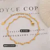 Estilo Pastoral Geométrico Moda Pimenta Fada Golfinho Tornozeleira Aço Titânio Ouro 18K Sem Desbotar Personalidade Acessórios Mulheres