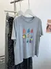 ¡Camiseta Juvenil de Manga Corta con Estampado de Frutas 3D Estilo Coreano para Mujer! Camiseta Casual de Verano Ligera de Corte Holgado Adelgazante con Cuello Redondo y Hombro Normal