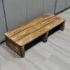 Reposapiés taburete para pies base de pie de madera maciza peldaño de escalera reposapiés de oficina escalón elevador para lavadora taburete pequeño