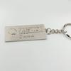 Llavero Regalo Accesorios Metal Personalizado Grabado de Logo Corporativo Cadena para Teléfono Colgante Joyería Insignia Souvenir de Viaje