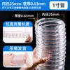 Tubo de Poliuretano PU Alambre de Acero Chapado en Cobre Manguera Flexible Aspiradora Industrial Carpintería Telescópica Máquina de Grabado Transparente Tubo de Ventilación Engrosado