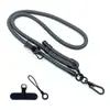 Cordão Ajustável para Celular 10MM Gaxeta Alça Transversal Traseira Pendurada no Pescoço Corda para Celular Corda de Alça de Câmera Anti-perda Clipe