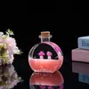 Frasco de Perfume de Acrílico Desenho Animado Areia Flutuante Gota de Óleo Garrafa de Deriva Criativa Presente de Aniversário para Estudante Decoração de Mesa