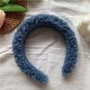 Accesorios para el Cabello Estilo Coreano Moderno Cálido Pelo de Cordero Banda para el Cabello ins Color Caramelo Diadema de Ala Ancha Otoño e Invierno Felpa Pasador para el Cabello Banda para el Cabello