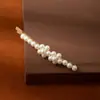 Grampo de Cabelo Pérola Mais Vendido no Comércio Exterior, Acessório de Cabelo Simples e Versátil, Presilha de Cabelo Laço Trançado Feito à Mão DIY, Grampo de Cabelo