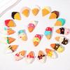 Materiales para Fundas de Teléfono de Crema DIY de Helado, Accesorios para Pendientes y Pasadores de Pelo, Pegatina para Nevera, Accesorios para Hebillas de Zapatos