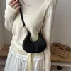 2026 Nueva Moda Tendencia Bolso de Axila Estilo Coreano Bolso de Mano Casual Bolso de Media Luna Bolso Sencillo para Viajes Diarios Bolso de Hombro Cruzado