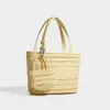 2026 Verano Bolso Tejido Dopamina de Gama Alta Gran Capacidad Versátil Bolso de Hombro para Viajar Casual Bolso Cruzado para Mujer