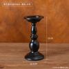 Candelabro de hierro vintage americano, de lujo, para el hogar, sala de estar, comedor, cena a la luz de las velas, decoración de bodas, adornos decorativos con velas.