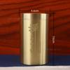 Latas de Chá de Latão Pequena Caixa de Chá Portátil para Viagem Tubo de Chá Vintage de Cobre Puro de Alta Qualidade Caixa de Palitos Doméstica