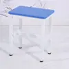 Bancos de Taller, Bancos de Operación de Fábrica, Bancos de Trabajo, Taburetes Cuadrados Pequeños de Acero y Madera, Bancos de Hierro para Comida Rápida, Bancos Metálicos de Entrenamiento