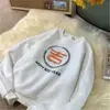 Novedad 2025 Ropa Gruesa con Forro de Polar para Año Nuevo para Mejores Amigos con Sentido de Diseño, Sudadera Holgada para Estudiantes, Tops de Moda Estilo Coreano Hong Kong para Mujeres